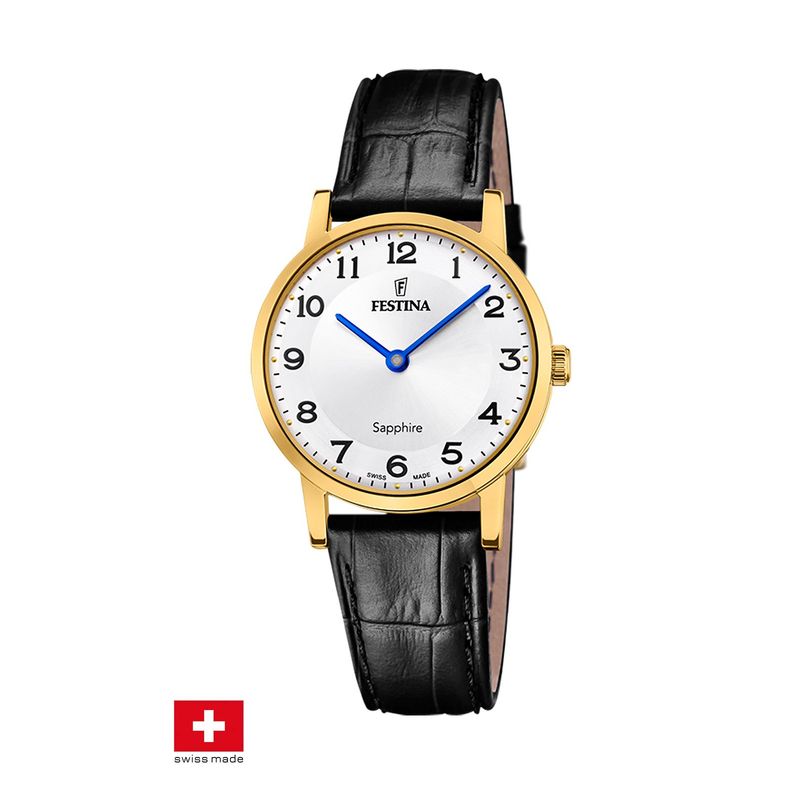 FESTINA SWISS - Reloj F20017/5 Festina Swiss Blanco Mujer Swiss Made