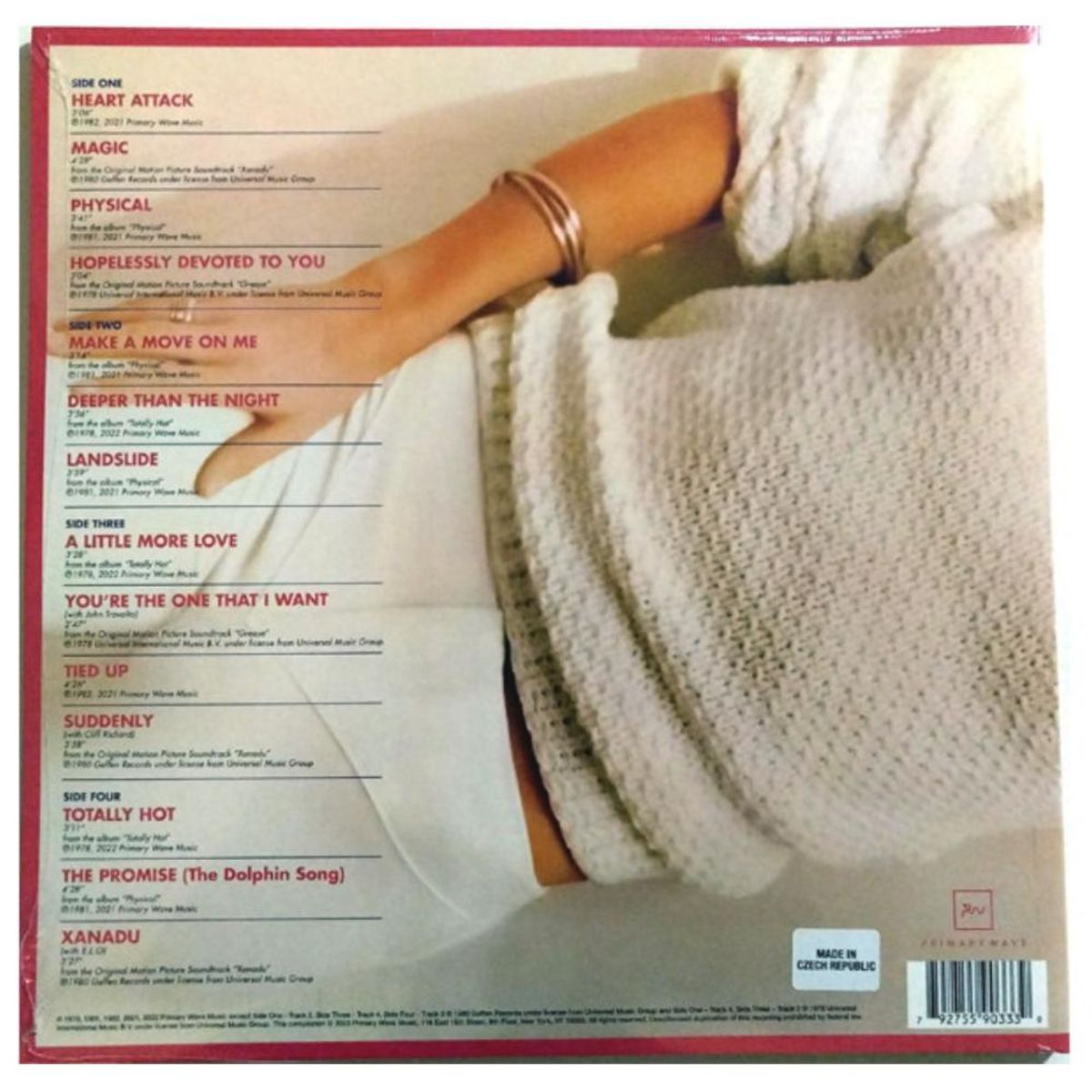 HITWAY MUSIC - OLIVIA NEWTON JOHN-GREATEST HITS VOL2 DELUXE 2LP-VINILO