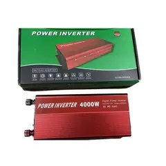 GENERICO - Inversor Covertidor Voltaje 4000w Batería 12 Volts A 220volt