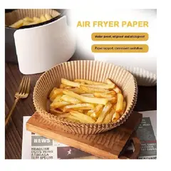 GENERICO - Forros Desechables Antiadherente Freidora 100 Pcs Air Fryer