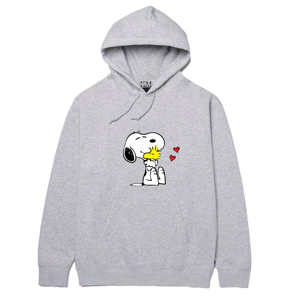 GENERICO - Poleron Canguro Para Niños y Adultos Diseño Snoopy Ama a Woodstock