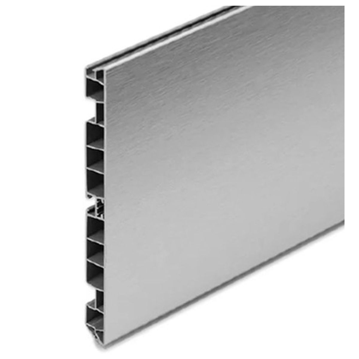 DEKO TOOLS CO LTD - Zócalo Pvc Aluminio Inoxidable 400x12cm