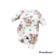 ANGO - Enterito Algodón KOALAS Blanco