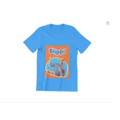 GENERICO - Polera Infantil Unisex Blippi Youtuber Niño Algodón