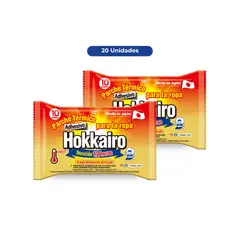 HOKKAIRO - Pack Promocional - 2 Packs (20un.) Parche Térmico
