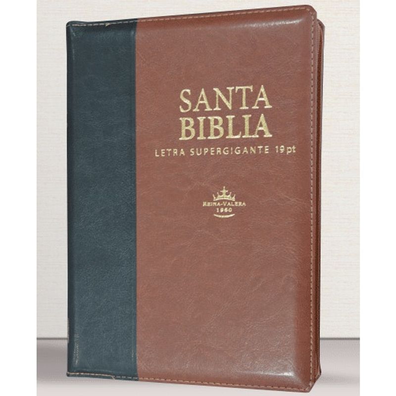 SOCIEDADES BIBLICAS UNIDAS - Biblia RVR1960 Letra Super Gigante concordancia cierre índice PJR