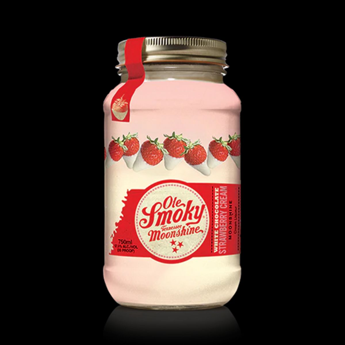 OLE SMOKY - Whisky Ole Smoky White Chocolate Strawberry Cream 750 ml