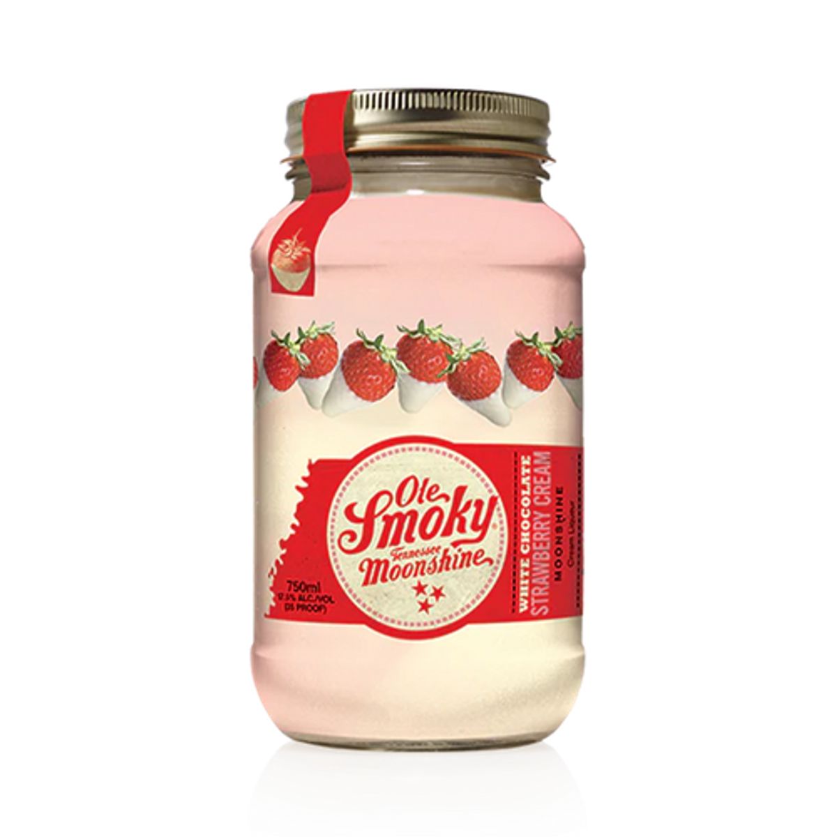 OLE SMOKY - Whisky Ole Smoky White Chocolate Strawberry Cream 750 ml