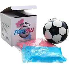 GENERICO - Balón De Revelación De Género Fútbol Azul Y Rosa Fiestas Sex