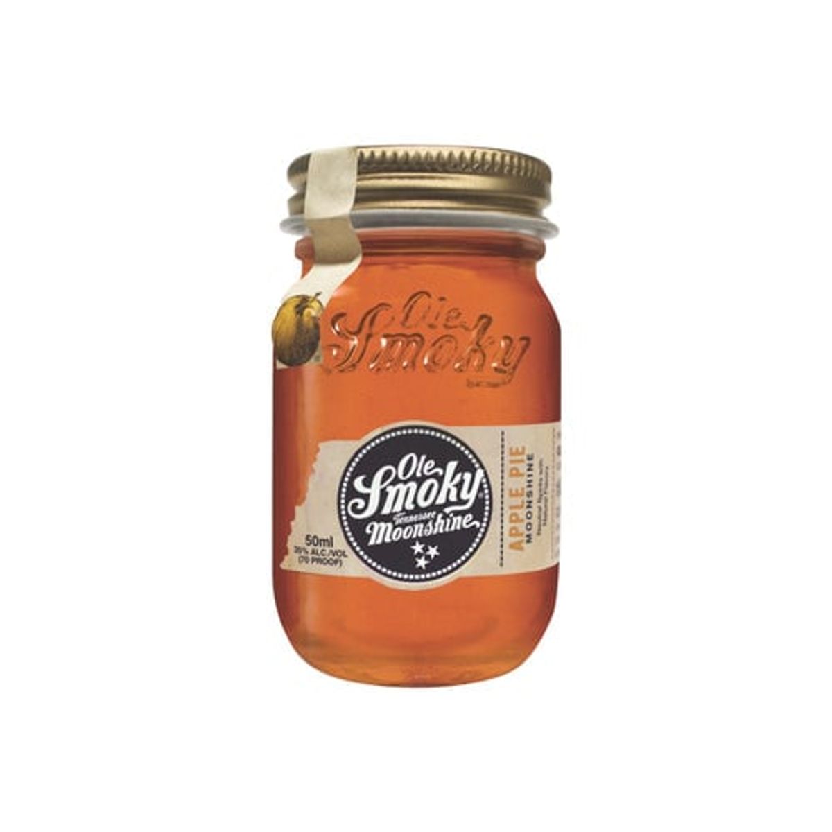 OLE SMOKY - Whisky Ole Smoky Apple Pie Miniatura 50ml