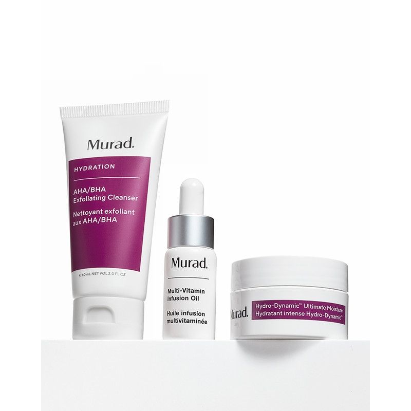 MURAD - Set Productos Hidratantes Energéticos Hydrate Trial Kit Murad.-
