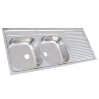 Lavaplatos empotrado 1235x435 c rebalse derecho