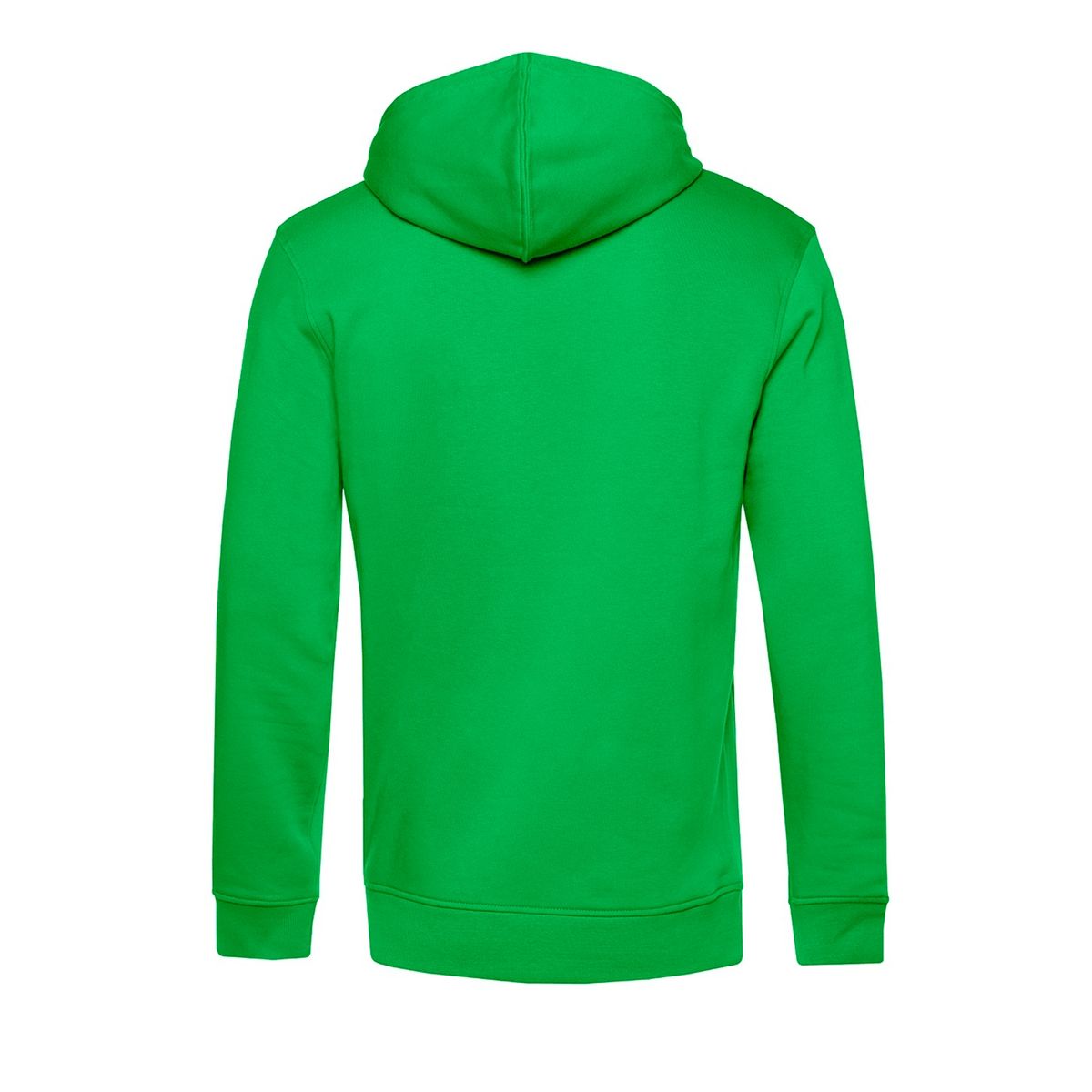 B&C COLLECTION - Polerón Hooded Premium 100% Algodón Orgánico Verde B&C
