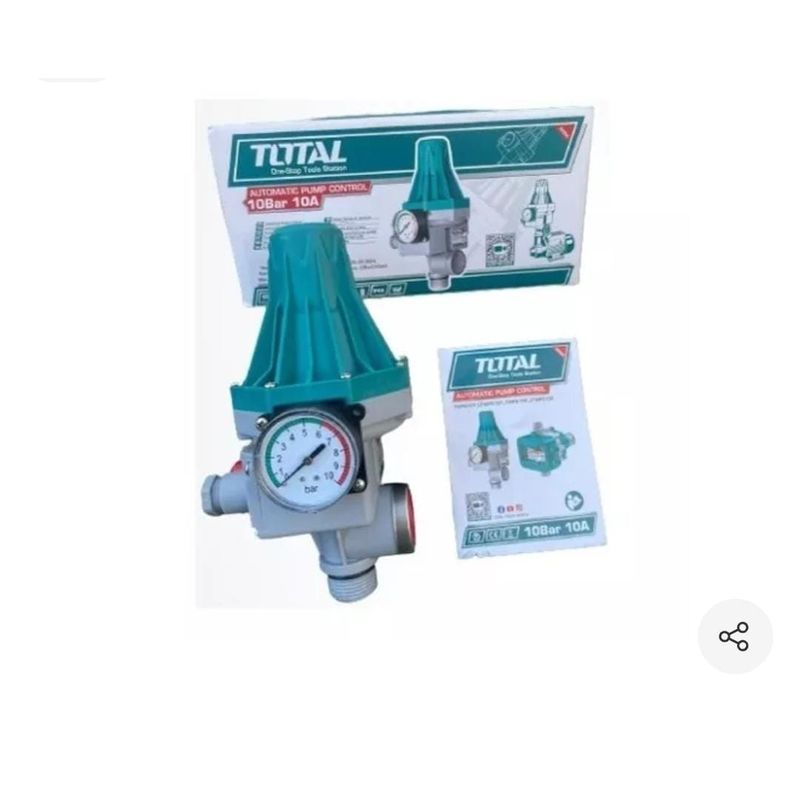TOTAL - Control Automático De Bomba 1 Pul C/tacometro Total Twps102