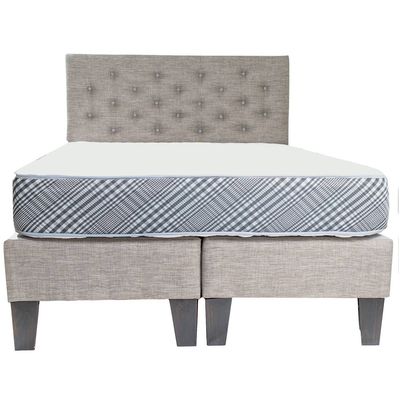 Imagen 2 del producto Cama HVM Full Gris Lino Pmadera