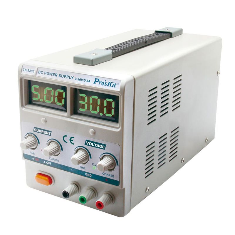 PROSKIT - FUENTE DE PODER 0-30VDC 0-5A PROSKIT