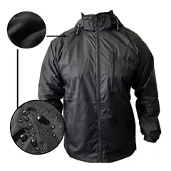 D'JOE - Chaqueta Cortaviento Impermeable Hombre