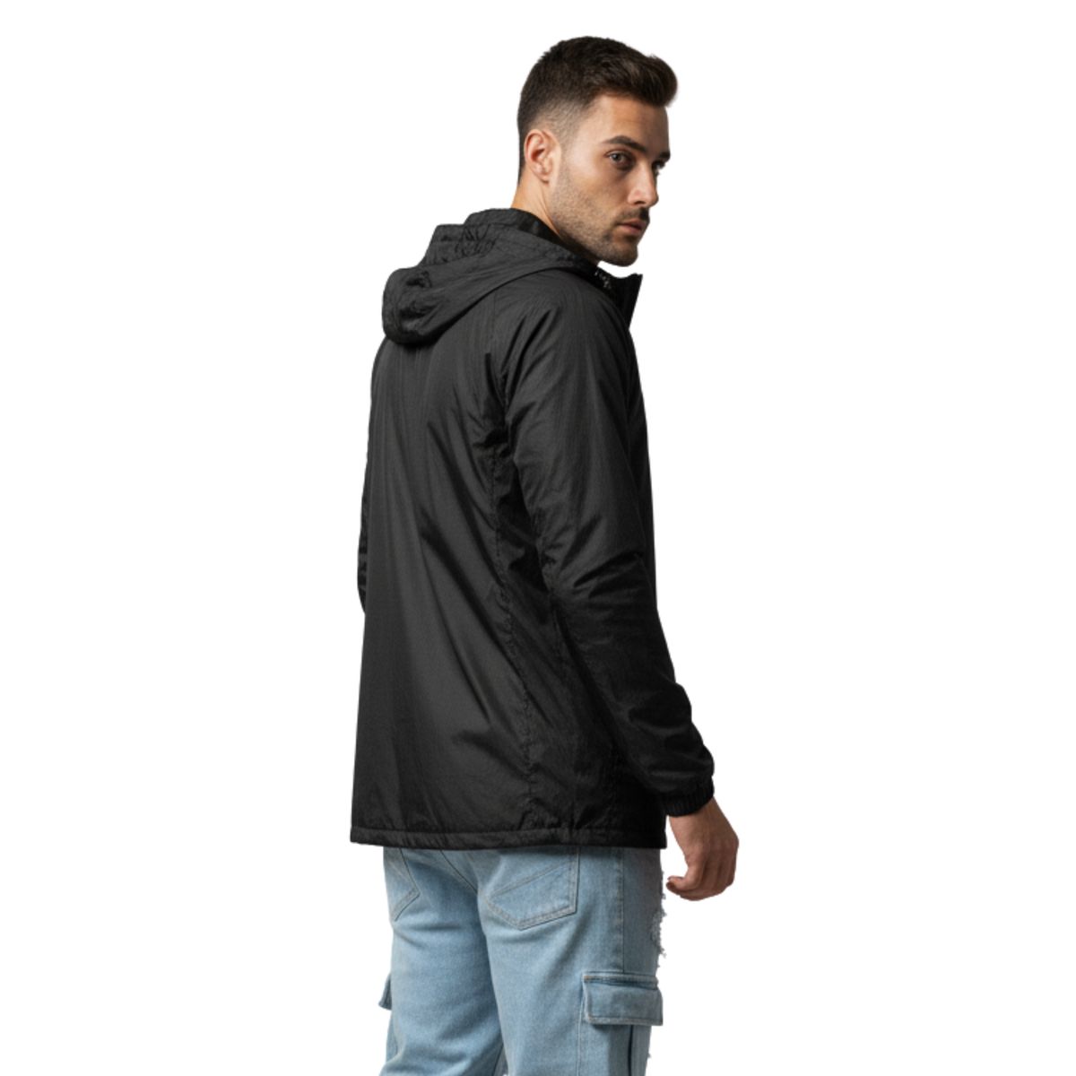 D'JOE - Chaqueta Cortaviento Impermeable Hombre