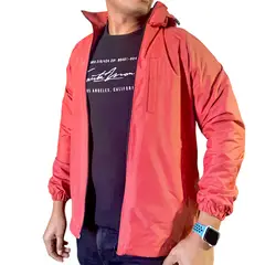 D'JOE - Chaqueta Cortaviento Impermeable Hombre