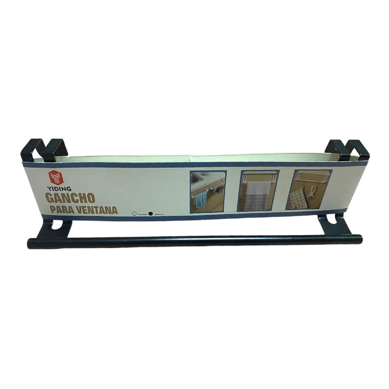 GENERICO - Soporte colgador de paño de cocina acero inoxidable