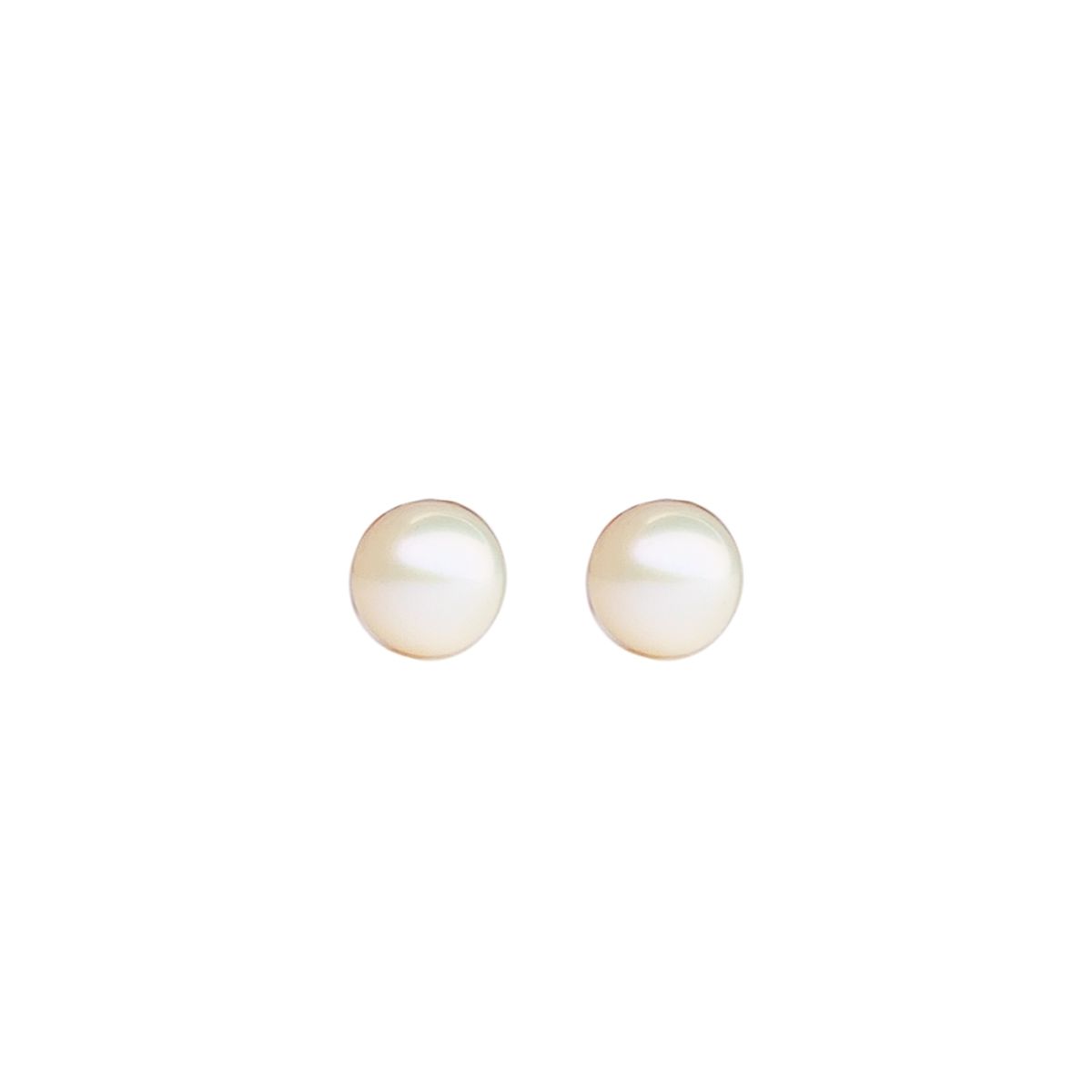 MODAS LILLO - Aro Mujer perla cultivada 6mm Oro 18k Joyas Modas Lillo
