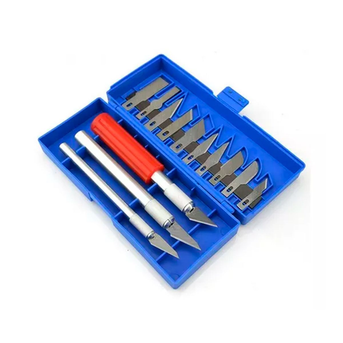 GENERICO - Set Bisturi Cartoneros Maqueteria 13 Pcs