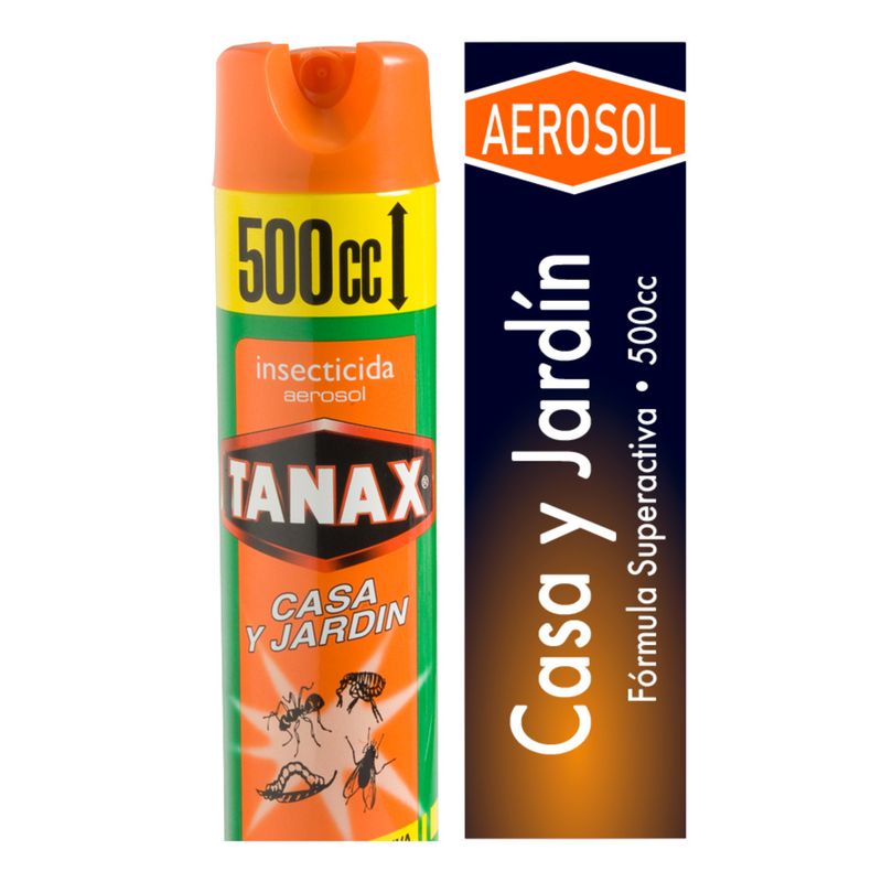 MOHICAN - INSECTICIDA TANAX SPRAY CASA/JARDIN 500 CC