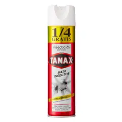 MOHICAN - INSECTICIDA TANAX SPRAY TODO INSECTO 220 CC + 1/4 GRATIS
