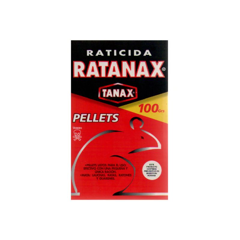 MOHICAN - RATICIDA TANAX RATANAX PELLET 50 GRS