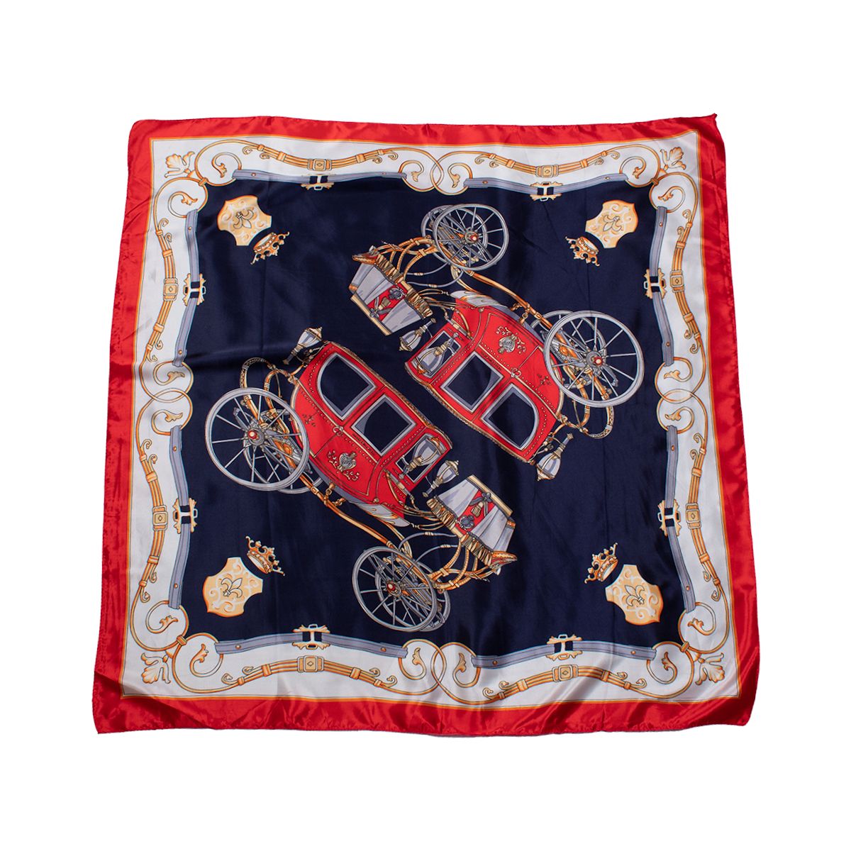 GENERICO - Pañuelo 90X90 cm Tipo Seda diseño 32 - Multicolor