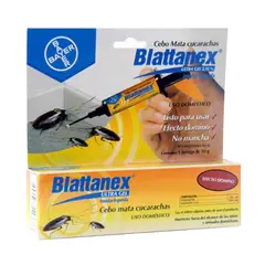 MOHICAN - INSECTICIDA BAYER BLATTANEX JERINGA MATA CUCARACHAS 10 GRS