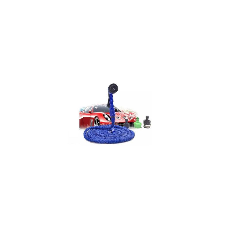 GENERICO - Manguera Retractil Expandible Jardin Piton Riego 15mt