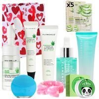 Set Skin Care Aloe Vera Serum Tonico Locion Hidratacion Profunda