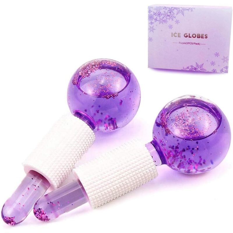 GENERICO - Hockey Sobre Hielo De Gran BellezaEnfriamiento Facial Morado