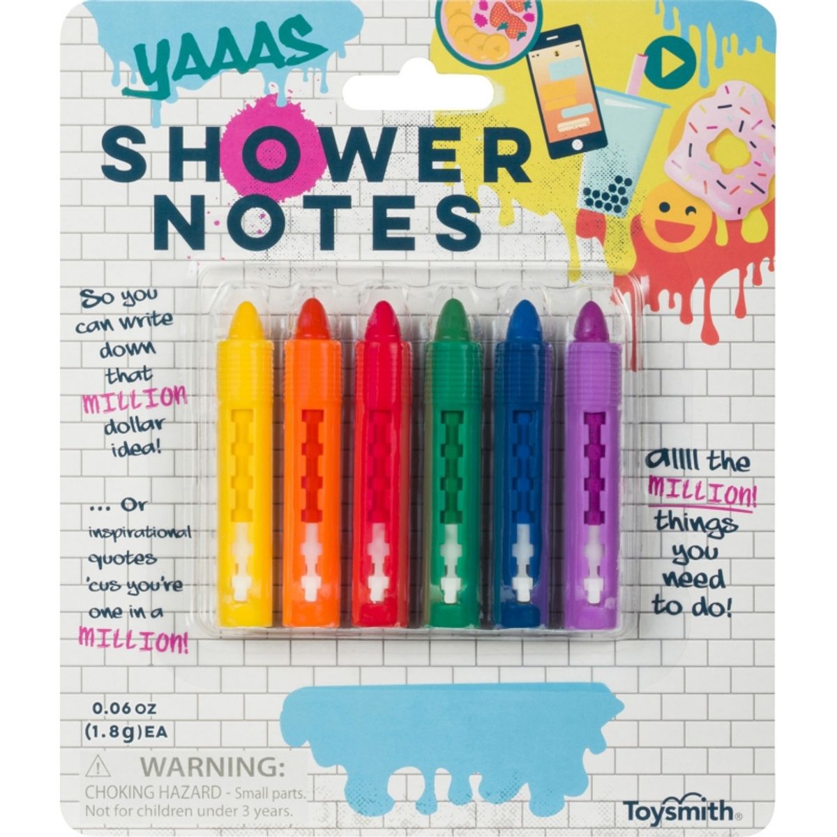 TOYSMITH - TOYSMITH 9249 SHOWER NOTES