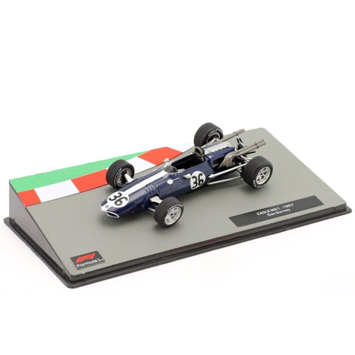GENERICO - MAGAZINE F1EAGLEMKI 1:43 1967 EAGLE MKI 36 DAN GURNEY