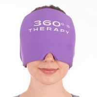 Gorro de Gel FríoCalor Violeta 360º THERAPY® Compresa Térmica para Migraña