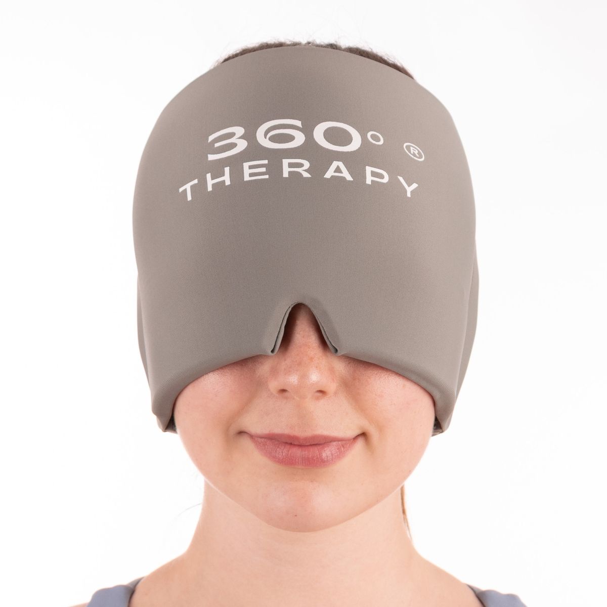 360 THERAPY - Gorro de Gel Sólido para Alivio de Migraña de 360º THERAPY® - Gris
