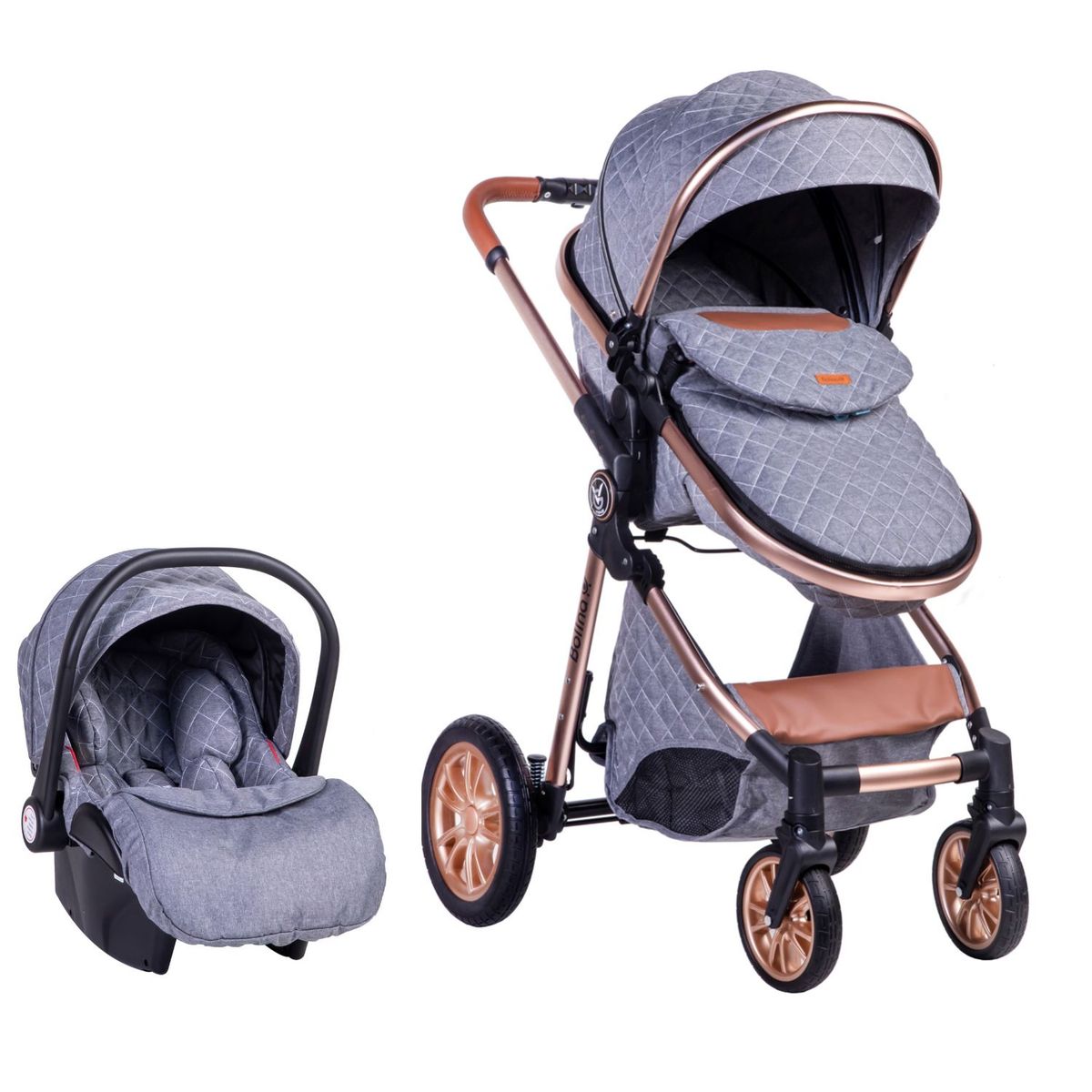 VOYAGE - Coche Travel System Bolina Grey
