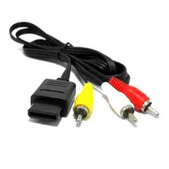 OEM - Cable Av Audio Video Gamecube Super Nintendo Nintendo 64 Rca
