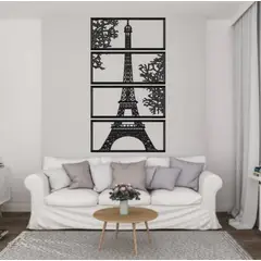 GENERICO - Cuadro Decorativo de Madera MDF Torre Eiffel