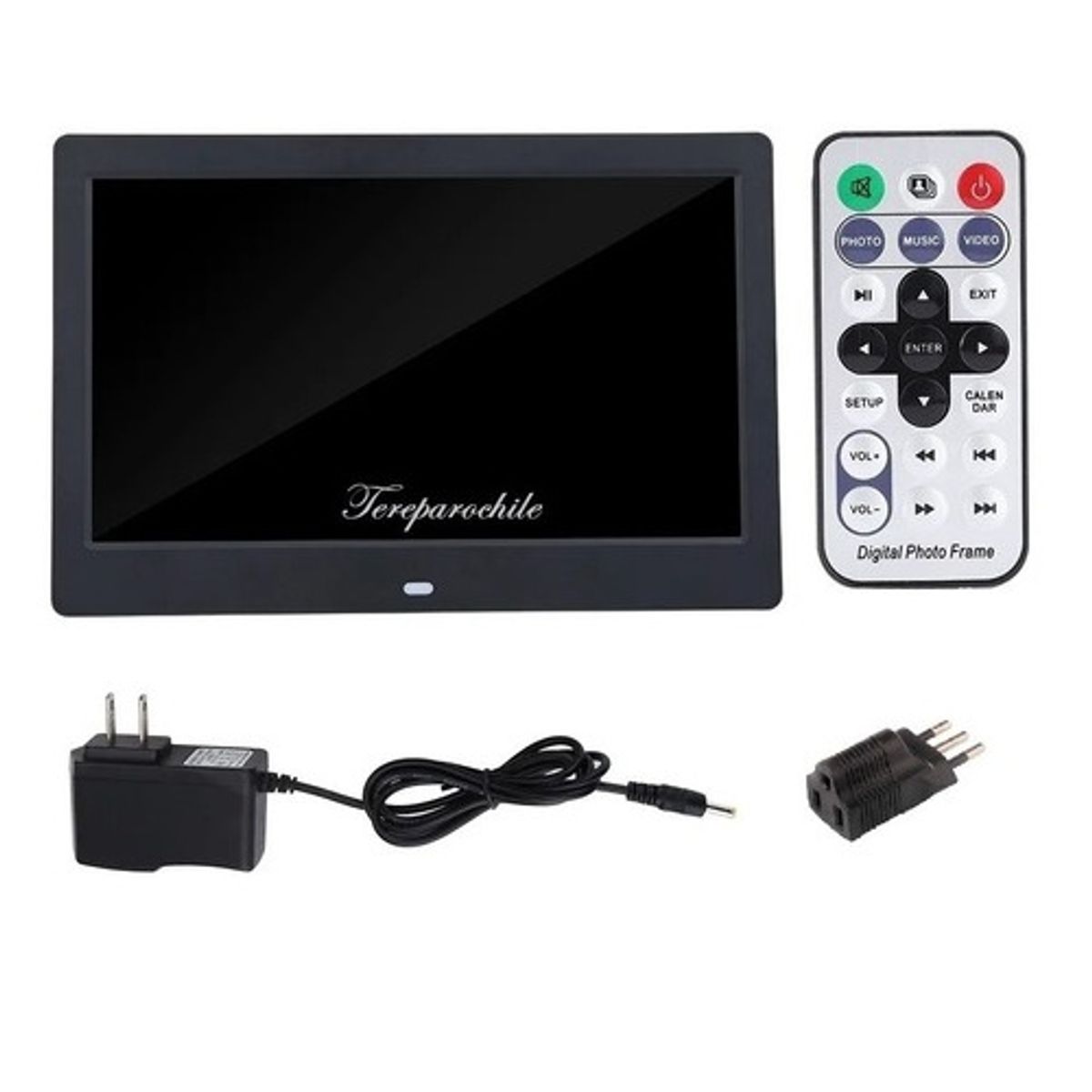 OEM - Marco De Fotos Portaretrato Digital 10 NEGRO Reproduce Mp3 Usb Sd