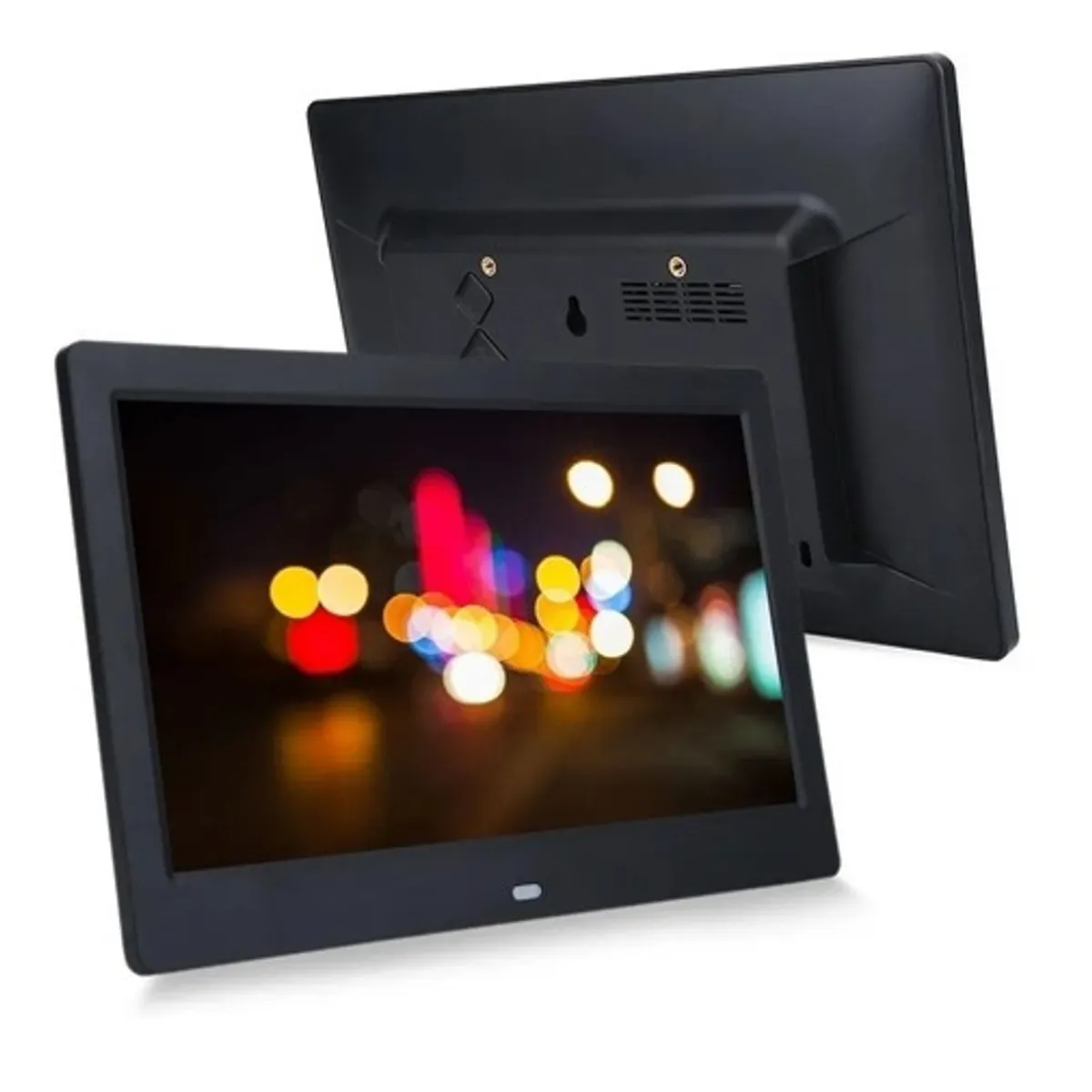 OEM - Marco De Fotos Portaretrato Digital 7P NEGRO Reproduce Mp3 Usb Sd