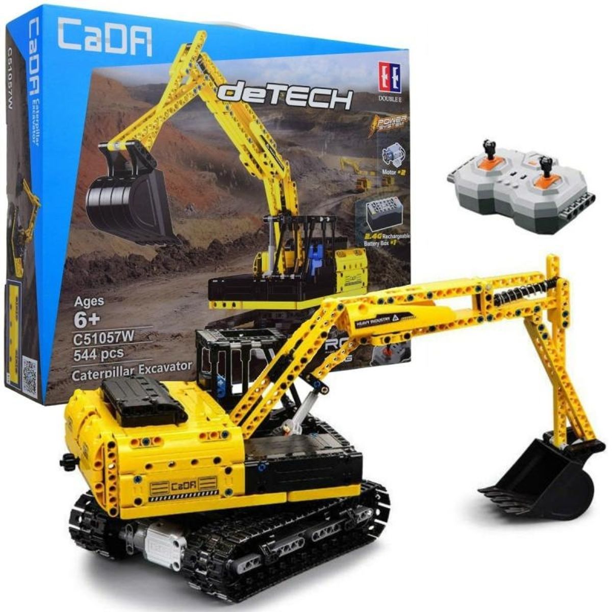 GENERICO - DOUBLEEAGLE C51057W BRICK R C EXCAVATOR