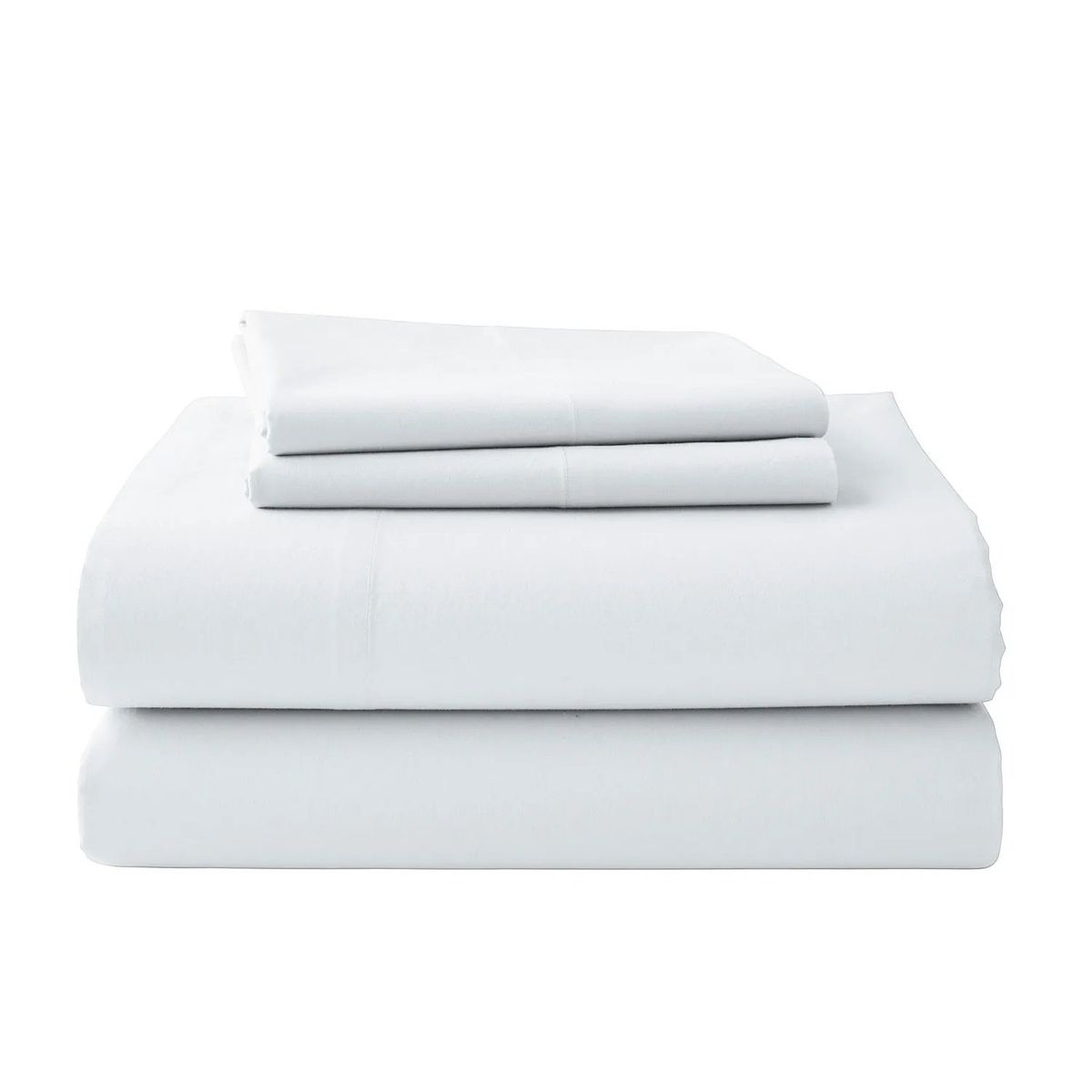 QUCK - Juego de Sábanas Algodón 300 Hilos 2 Plazas