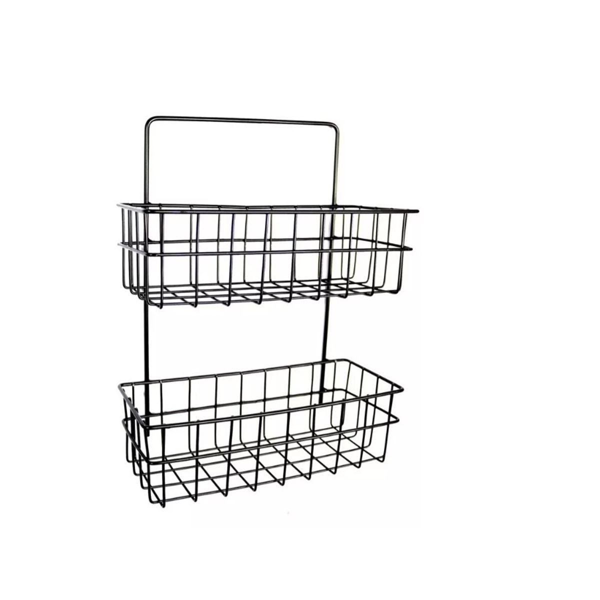 GENERICO - Canasto Organizador Colgante Para Baño Cocina 25x10x33cm