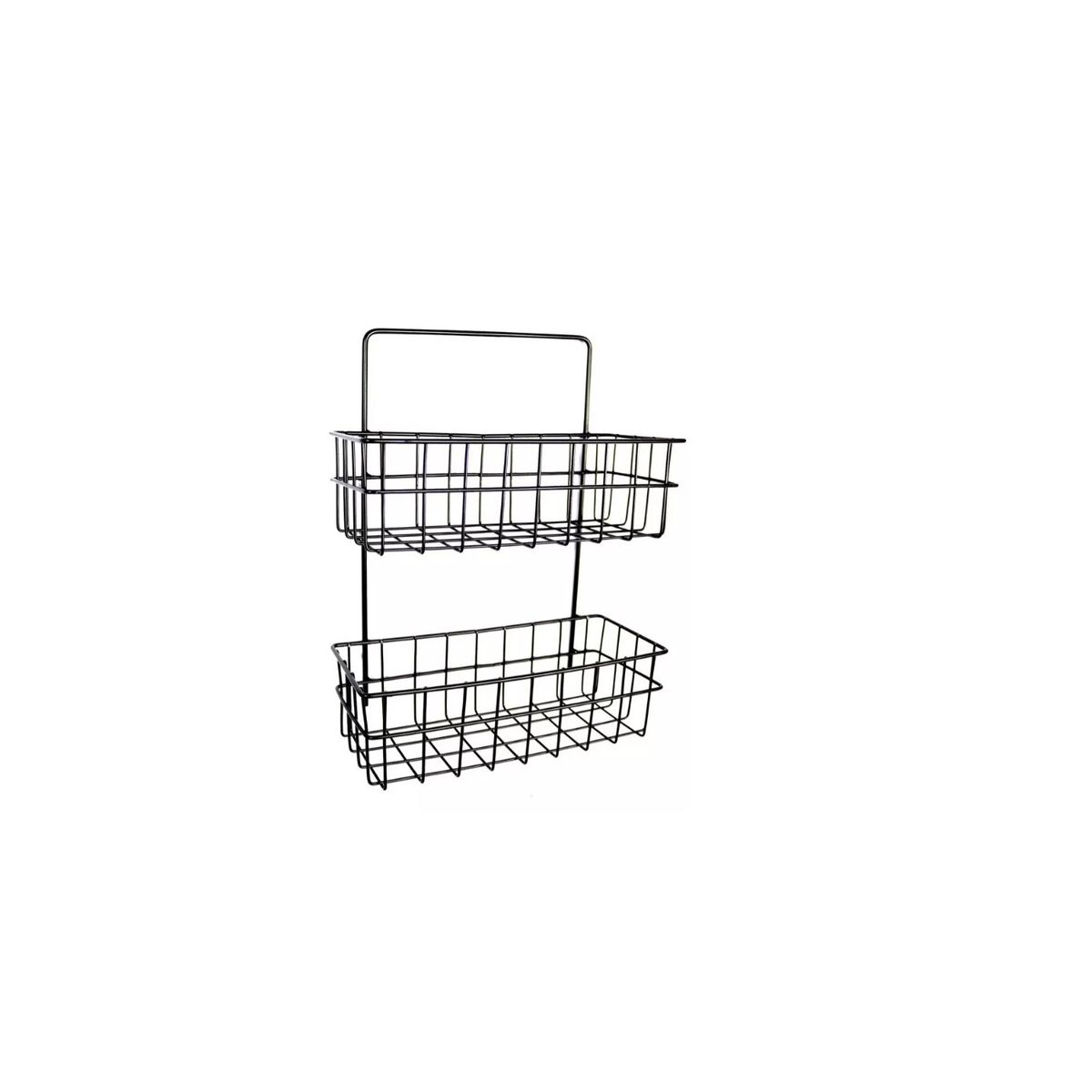 GENERICO - Canasto Organizador Colgante Para Baño Cocina 25x10x33cm