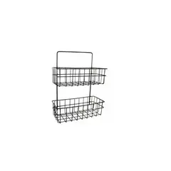 GENERICO - Canasto Organizador Colgante Para Baño Cocina 25x10x33cm