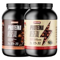 PACK PROTEINAS 2KG EN TOTAL 66SV CHOCOLATE AVELLANA - CAPUCCINO