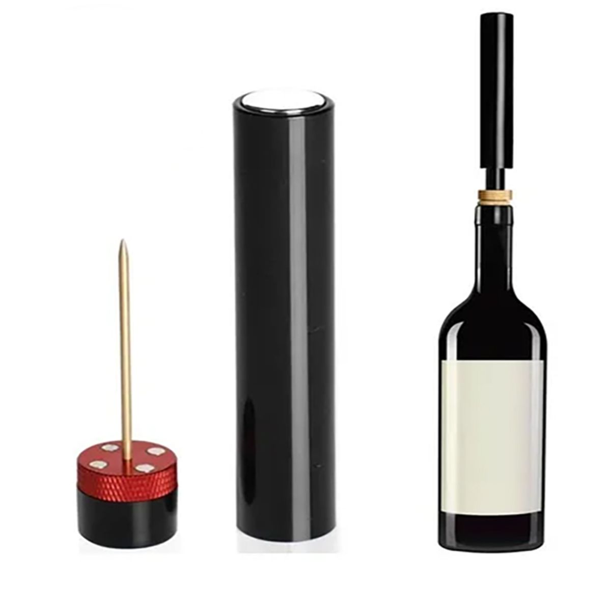 GENERICO - Sacacorchos Descorchador A Presion De Aire